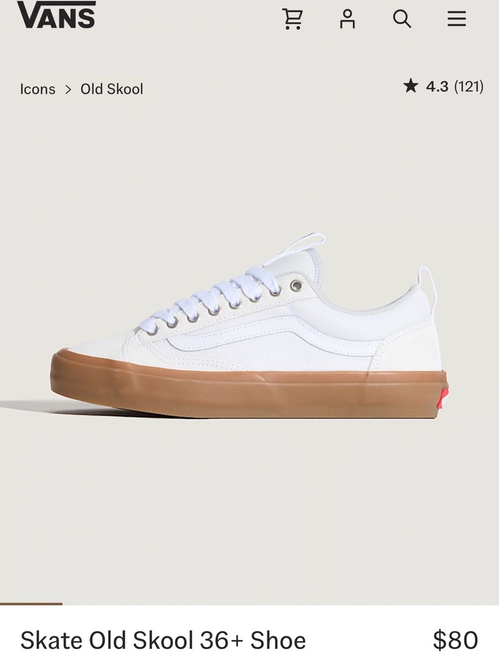 Vans Skate Old Skool 36+ Skate Shoes